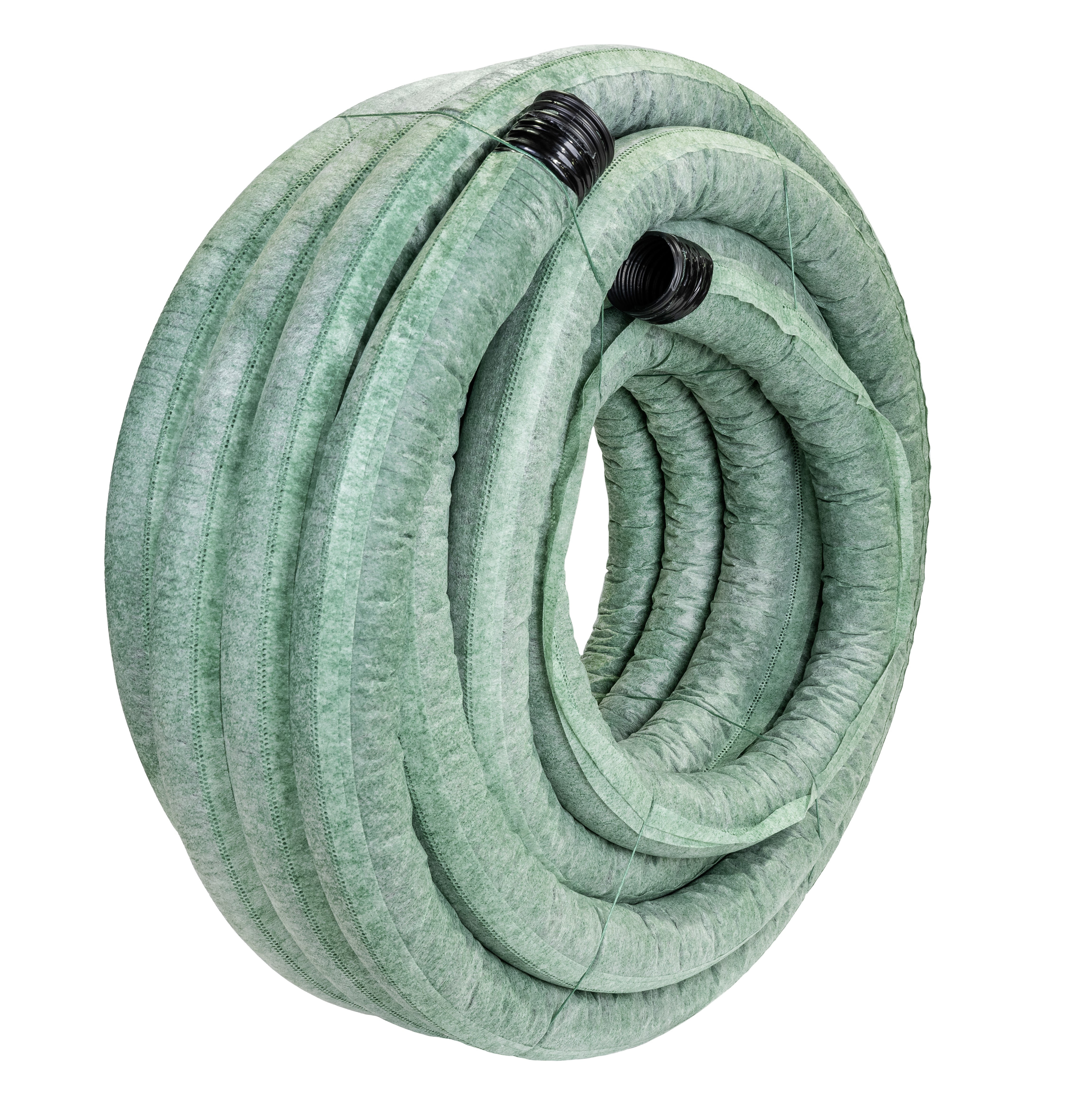 DRAIN 100mm(4'') PERF MEGA3 E250 NT GREEN 45M